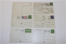 Seventeen (17) Vintage Ohio Golf Themed Postcards
