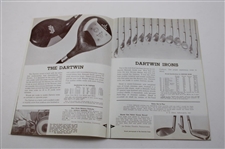 1939 Kenneth Smith Golf Clubs Brochure w/Club Fitting Chart & Referral Sheet