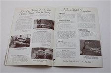 1939 Kenneth Smith Golf Clubs Brochure w/Club Fitting Chart & Referral Sheet