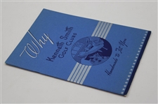 1941 Kenneth Smith Golf Clubs 'Handmade to Fit You' Brochure