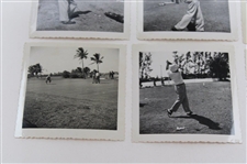 Nineteen (19) Snapshots of Professional Golfers at Seminole Golf Club