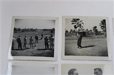 Nineteen (19) Snapshots of Professional Golfers at Seminole Golf Club