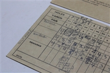 1947 PGA Championship at Plum Hollow Fan Scored Scorecard w/Blank Scorecard