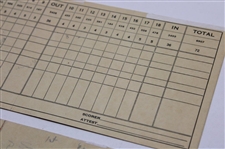 1947 PGA Championship at Plum Hollow Fan Scored Scorecard w/Blank Scorecard