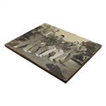 Walter Hagen, Jim Barnes, Lawson Little & others Hemmer Pinehurst NC Oversize Photo on Board