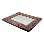 PGA of America Deluxe Mirror with Golf Terminology Engraved in Thick Frame