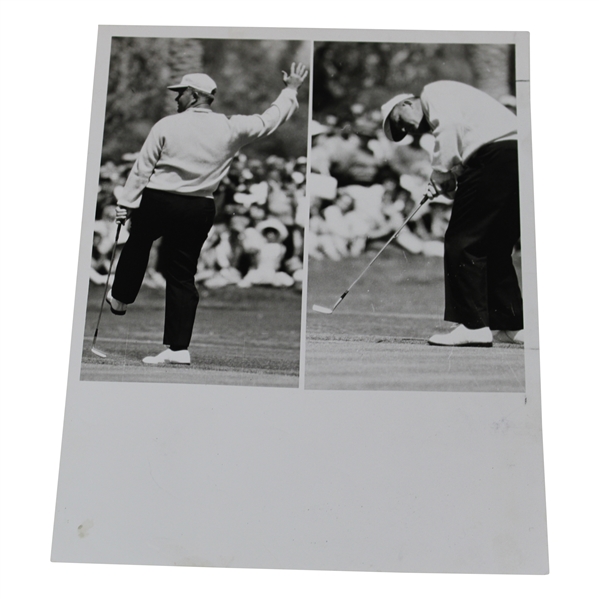April 1966 Golfer Magazine Press Photo Jack Nicklaus Putting