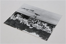 Gene Sarazen Wearing Knickers Putting B & W Photo