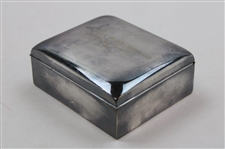 1965 US Amateur Championship at Southern Hills CC Contestant Gift Electroplated Wood Lined Engraved Box