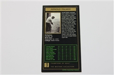 Arnold Palmer Signed '1962' Masters Collection GSV Golf Card JSA ALOA
