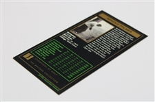 Arnold Palmer Signed '1962' Masters Collection GSV Golf Card JSA ALOA