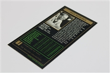 Jack Nicklaus Signed '1963' Masters Collection GSV Golf Card JSA ALOA