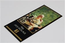 Jack Nicklaus Signed '1966' Masters Collection GSV Golf Card JSA ALOA