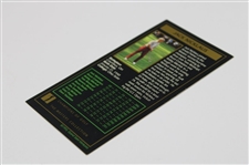 Jack Nicklaus Signed '1972' Masters Collection GSV Golf Card JSA ALOA
