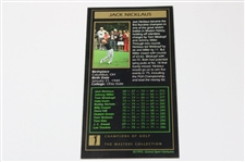 Jack Nicklaus Signed '1975' Masters Collection GSV Golf Card JSA ALOA