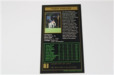 Fuzzy Zoeller Signed '1979' Masters Collection GSV Golf Card JSA ALOA
