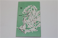 Jack Nicklaus Signed 1986 Masters Tournament Spectator Guide JSA ALOA