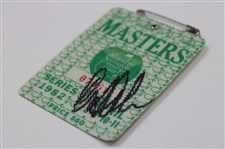 Craig Stadler Signed 1982 Masters Tournament SERIES Badge #07061 JSA ALOA
