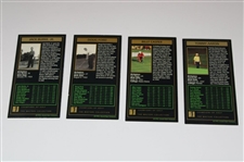 Jack Burke, Doug Ford, Billy Casper & Tommy Aaron Signed Masters GSV Golf Cards JSA ALOA