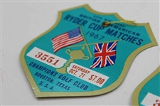 Three (3) 1967 Ryder Cup at Champions Golf Club Tickets