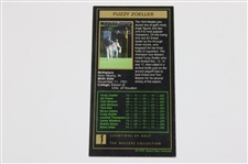 Fuzzy Zoeller Signed '1979' Masters Collection GSV Golf Card JSA ALOA