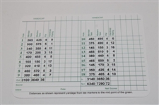Fuzzy Zoeller Signed Augusta National GC Scorecard w/'79' & Signed Photo JSA