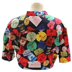 Masters Vintage SERIES Badges Camp Shirt Mens - L