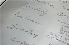 Vintage National Golf Links of America Sterling Silver Tray Presented to Architect Dick Wilson