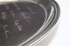 Vintage National Golf Links of America Sterling Silver Tray Presented to Architect Dick Wilson