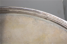 Vintage National Golf Links of America Sterling Silver Tray Presented to Architect Dick Wilson