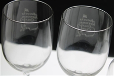 Augusta National Golf Club Member Logo Carafe & Four (4) Wine Glasses Set - New In Box
