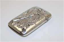 Elaborate Gorham Sterling Silver Match Safe