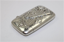 Elaborate Gorham Sterling Silver Match Safe