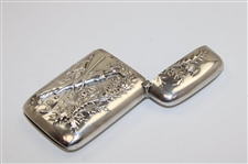 Elaborate Gorham Sterling Silver Match Safe