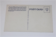 Atlanta Athletic Club Robert T. Jones Jr. Grand Slam And Walker Cup Trophy Postcard