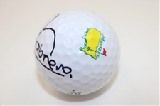 Angel Cabrera Signed Titleist Masters Logo Golf Ball JSA ALOA