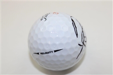 Angel Cabrera Signed Titleist Masters Logo Golf Ball JSA ALOA