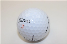 Angel Cabrera Signed Titleist Masters Logo Golf Ball JSA ALOA