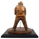 Pinehurst Country Club Balfour Putter Boy Bronze Sundial Statue