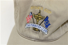 1999 Ryder Cup at The Country Club Items - Flag, Program, Two Dozen Golf Balls, Hat, Magazines & more