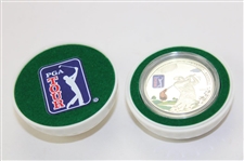 Cook Islands 2013 PGA Tour Sterling Silver Proof Coin W Coa