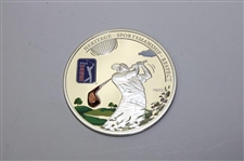 Cook Islands 2013 PGA Tour Sterling Silver Proof Coin W Coa