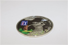 Cook Islands 2013 PGA Tour Sterling Silver Proof Coin W Coa