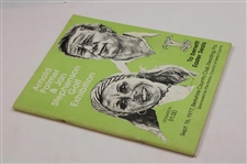 1977 Arnold Palmer/Jan Stephenson Exhibition Program For Easter Seals