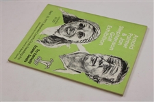 1977 Arnold Palmer/Jan Stephenson Exhibition Program For Easter Seals