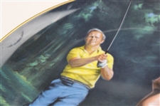 1983 Arnold Palmer Signed Ltd. Ed. Athlete Of The Decade Collector Plate JSA ALOA