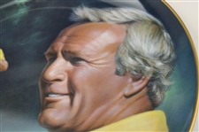 1983 Arnold Palmer Signed Ltd. Ed. Athlete Of The Decade Collector Plate JSA ALOA