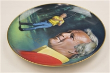 1983 Arnold Palmer Signed Ltd. Ed. Athlete Of The Decade Collector Plate JSA ALOA