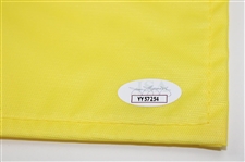 Phil Mickelson Signed 2010 Masters Tournament Embroidered Flag JSA #YY57254