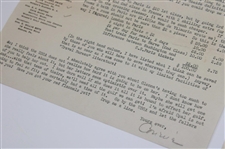 1936 USGA Curtis Cup Expenses & Amateur Status Letters to Maureen Orcutt - April 6th & 8th